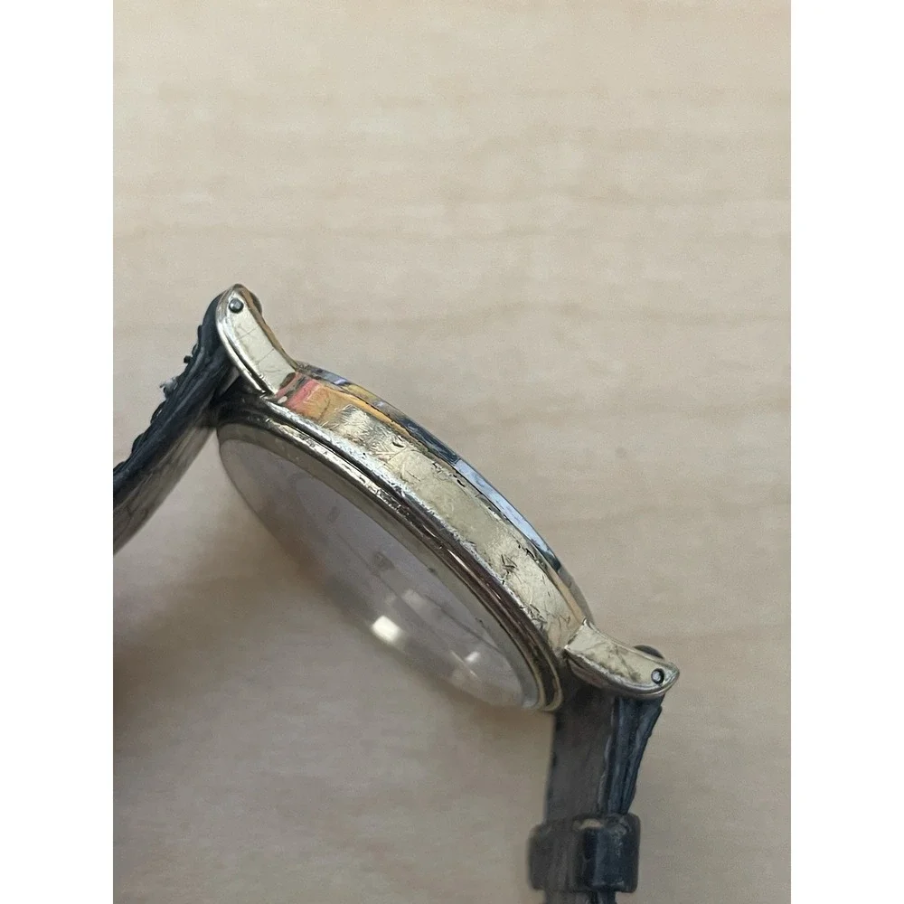 Rare Orient Watch Men's Dress 584501-70 CS White Dial Quartz Battery NOT WORKING - Picture 8 of 11